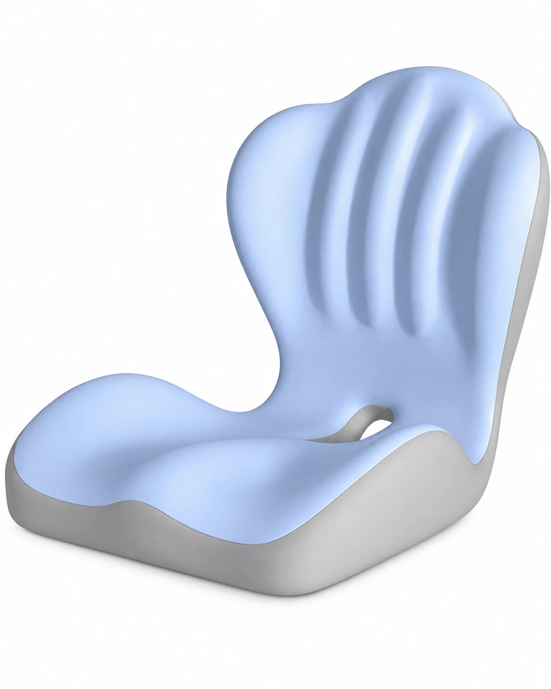 ClimaX ergonomic posture cushion in blue